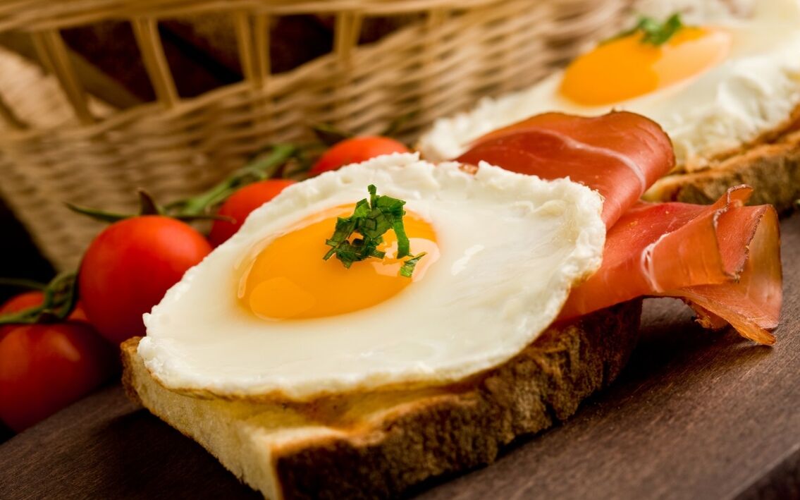 frying an egg to increase potency