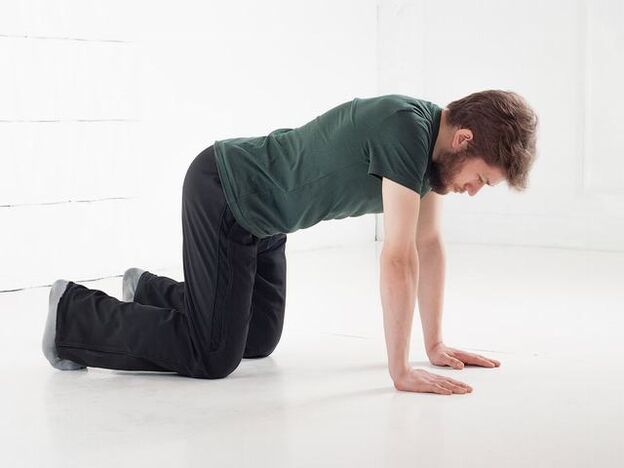 Stretching and “Pendulum”, standing on all fours, will help strengthen potency